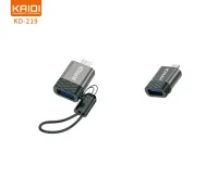 Adaptador Micro USB Para USB Kaidi KD-219 - Foto 2
