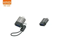 Adaptador Lightning para USB Kaidi KD-220 - Foto 2