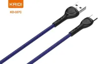 Cabo USB para Tipo-C Kaidi KD-337C 100cm - Foto 2