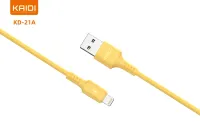 Cabo USB para Lightning Kaidi KD-21A 100cm - Foto 2