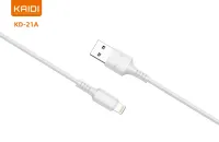 Cabo USB para Lightning Kaidi KD-21A 100cm - Foto 4