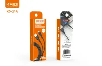 Cabo USB para Lightning Kaidi KD-21A 100cm - Foto 5