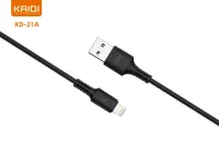 Cabo USB para Lightning Kaidi KD-21A 100cm - Foto 6