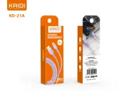 Cabo USB para Lightning Kaidi KD-21A 100cm - Foto 9