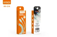 Cabo USB para Lightning Kaidi KD-21A 100cm - Foto 11