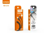 Cabo USB para Micro Kaidi KD-21S 100cm - Foto 5