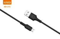 Cabo USB para Micro Kaidi KD-21S 100cm - Foto 6