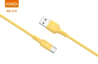 Cabo USB para Tipo-C Kaidi KD-21C 100cm - Foto 2