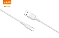 Cabo USB para Tipo-C Kaidi KD-21C 100cm - Foto 4