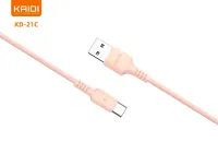 Cabo USB para Tipo-C Kaidi KD-21C 100cm - Foto 8
