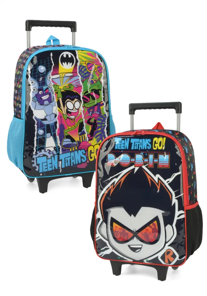 Kit mochilete e lancheira Teen Titans GO 2023