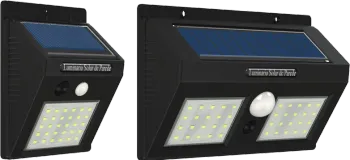 Luminária Solar de Parede
