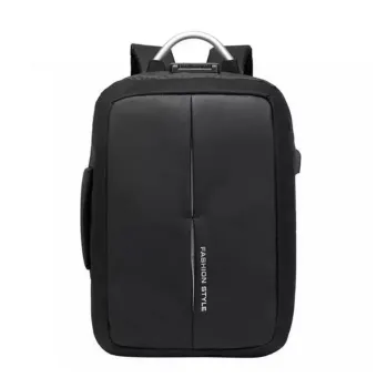 Mochila Antifurto Impermeável Com Cadeado e USB Para Notebook  Unissex- 40 L