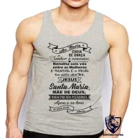 Camiseta Infantil ou Adulto Ave Maria oração - Foto 8