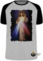 Camiseta Infantil ou Adulto Jesus coração sagrado - Foto 3