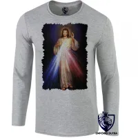 Camiseta Infantil ou Adulto Jesus coração sagrado - Foto 6
