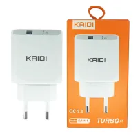 Carregador USB QC 3.0 Kaidi KD-111 Sem Cabo