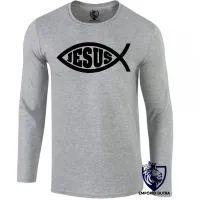 Camiseta Infantil ou Adulto Jesus Cristo Cristão - Foto 3