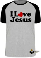 Camiseta Infantil ou Adulto Jesus Cristo i love - Foto 6