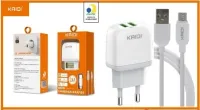 Carregador Saida USB para Micro 2.4A Kaidi KD-556S - Foto 2