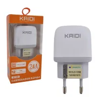 Carregador 2 USB 2.4A Kaidi KD-556 Sem Cabo - Foto 2