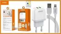 Carregador Saida USB para Lightning 2.4A Kaidi KD-556A - Foto 2