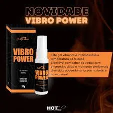 VIBRO POWER - GEL VIBRADOR BEIJÁVEL SABOR WODKA COM ENERGÉTICO 15G Imagem