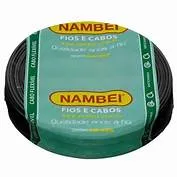 NAMBEI  FIOS Cabo Flexível 2,5mm 100Metros 750V PRETO Imagem