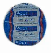 VOLTPRIME  FIOS Cabo Flexível 2,5mm rolo 100Metros 750V PRETO 100% cobre inmetro