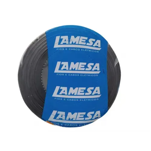 LAMESA  FIOS Cabo Flexível 2,5mm 100Metros 750V PRETO Imagem