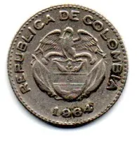 Colômbia - 1964 - 10 Centavos