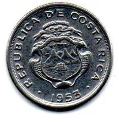 Costa Rica - 1953 - 10 Centimos