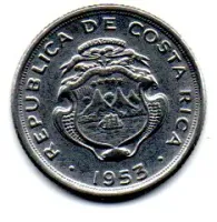 Costa Rica - 1953 - 10 Centimos