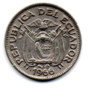 Equador - 1966 - 20 Centavos