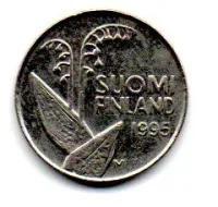 Finlândia - 1995 - 10 Pennia