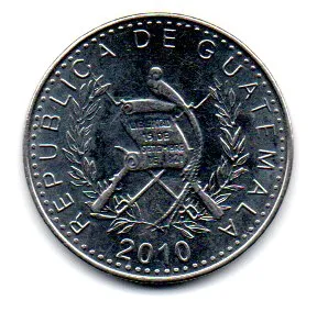 Guatemala - 2010 - 10 Centavos