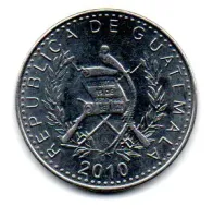 Guatemala - 2010 - 10 Centavos
