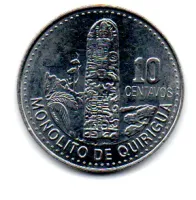 Guatemala - 2010 - 10 Centavos - Foto 2