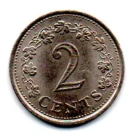 Malta - 1972 - 2 Cents - Foto 2
