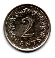 Malta - 1977 - 2 Cents - Foto 2