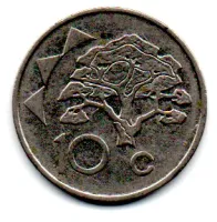 Namíbia - 1993 - 10 Cents - Foto 2