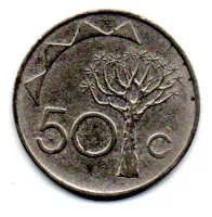 Namíbia - 1993 - 50 Cents - Foto 2