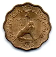 Paraguai - 1953 - 10 Centimos