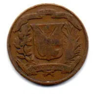 República Dominicana - 1961 - 1 Centavo - Foto 2