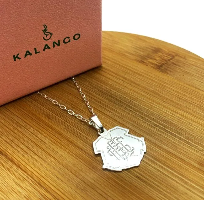 Pingente de Prata personalizado - Santa Cruz - PIG162