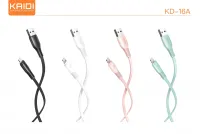 Cabo USB para Lightning Kaidi KD-16A 100cm - Foto 2