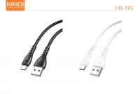 Cabo USB para Tipo-C Kaidi KD-17C 100cm - Foto 2