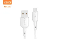 Cabo USB para Micro 3A Kaidi KD-32S 20cm - Foto 2