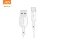 Cabo USB para Tipo-C 3A Kaidi KD-32C 20cm - Foto 2