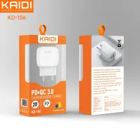 Carregador USB e USB-C QC3.0 3A 20W Kaidi KD-106